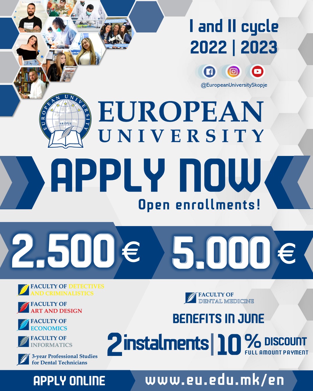 INTERNATIONAL STUDENTS ENROLMENT 2022 2023